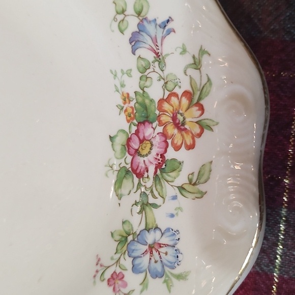 Homer Laughlin Vogue Eggshell Georgian Pattern H44N5 Medium Oval Serving Platter - Picture 2 of 5